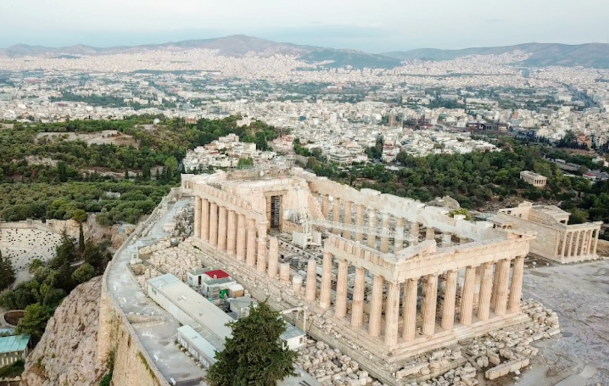 Rejsen til Athen: liverapport. Solrige Athen